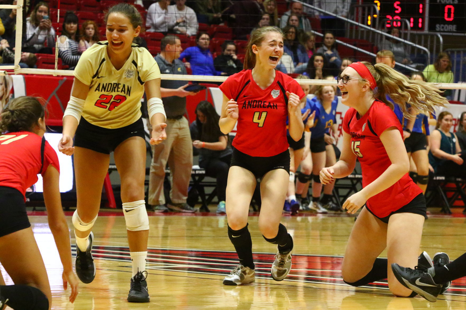 Volleyball Class 2A State Finals - Andrean vs. Christian Academy of Indiana